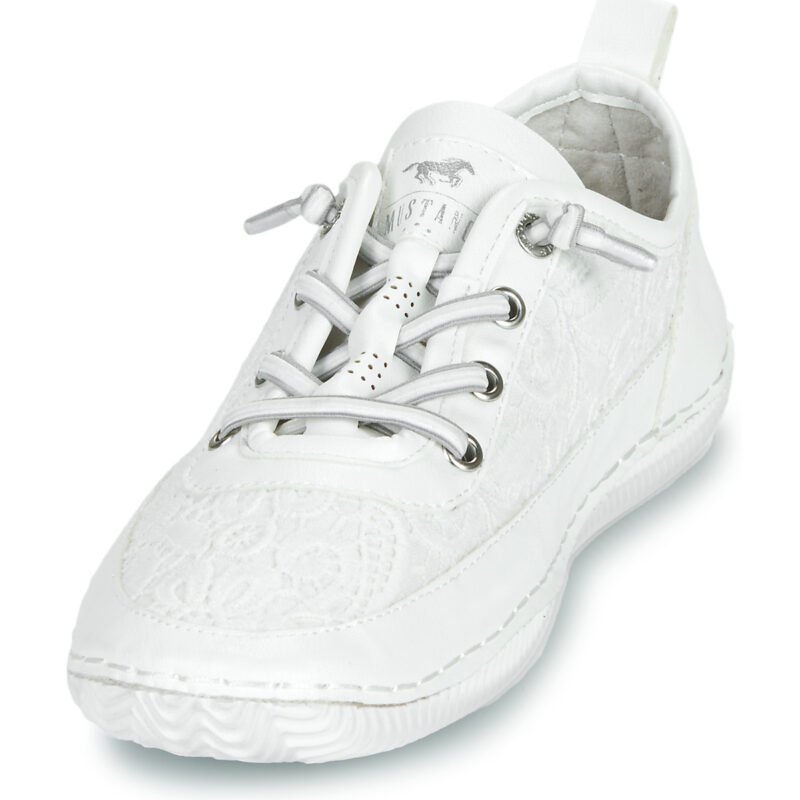 Mustang  26M0042010-WHITE  Bianco -  Sneakers basse Donna - 3