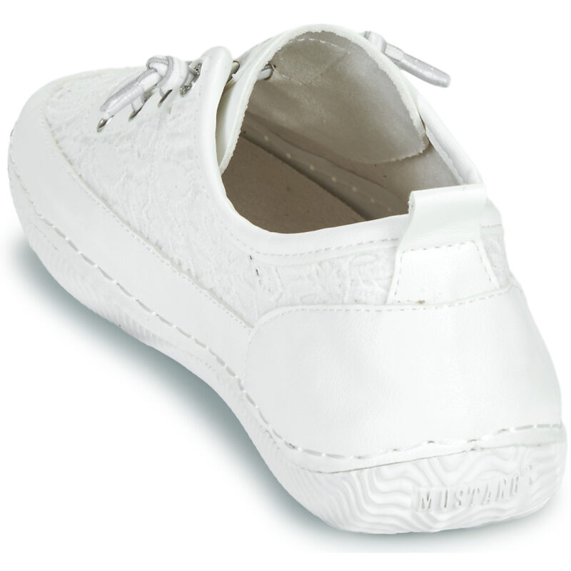 Mustang  26M0042010-WHITE  Bianco -  Sneakers basse Donna - 5