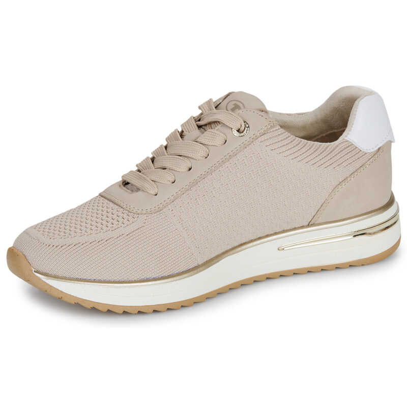 Tom Tailor SAMUELA Beige - Sneakers basse Donna - 4