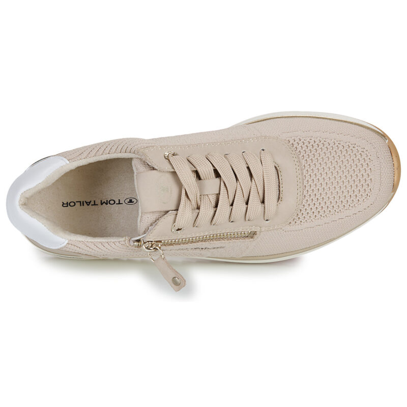 Tom Tailor SAMUELA Beige - Sneakers basse Donna - 6