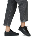 Reebok Classic REEBOK COURT CLEAN Schwarze Low-Sneaker f&uuml;r Damen - Gr&ouml;&szlig;e 8