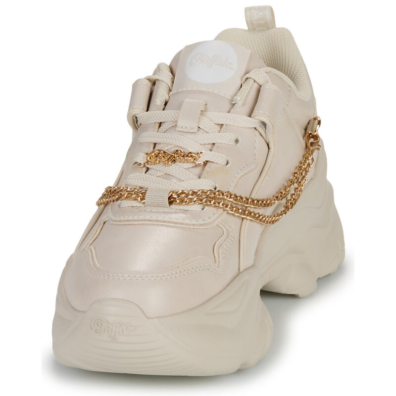 Buffalo BLISS CHAIN Beige Sneakers basse Donna - 3