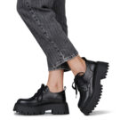 Buffalo  ASPEN CLS  Nero -  Derby Donna - 8