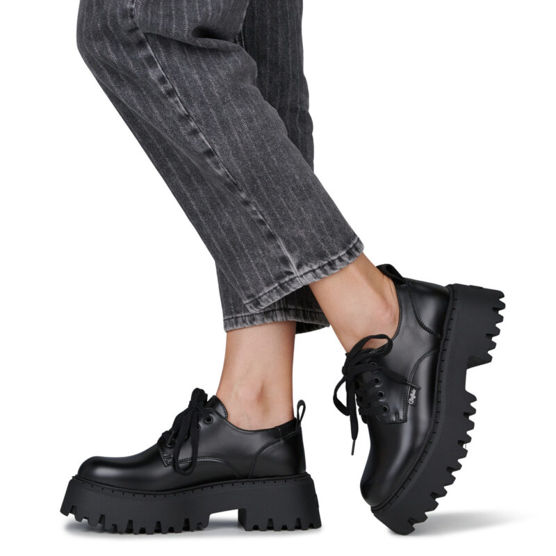 Buffalo  ASPEN CLS  Nero -  Derby Donna - 8