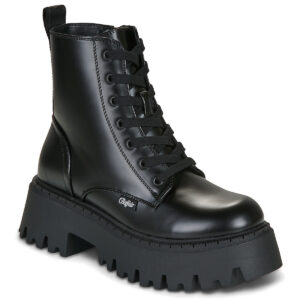 Buffalo  ASPEN LACE UP  Nero -  Stivaletti Donna