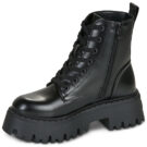 Buffalo ASPEN LACE UP Nero Stivaletti Donna - 4