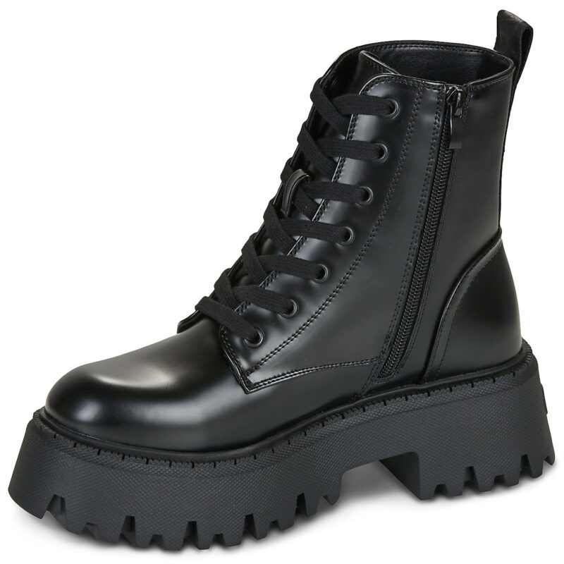 Buffalo ASPEN LACE UP Nero Stivaletti Donna - 4