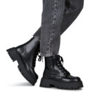 Buffalo ASPEN LACE UP Nero Stivaletti Donna - 8