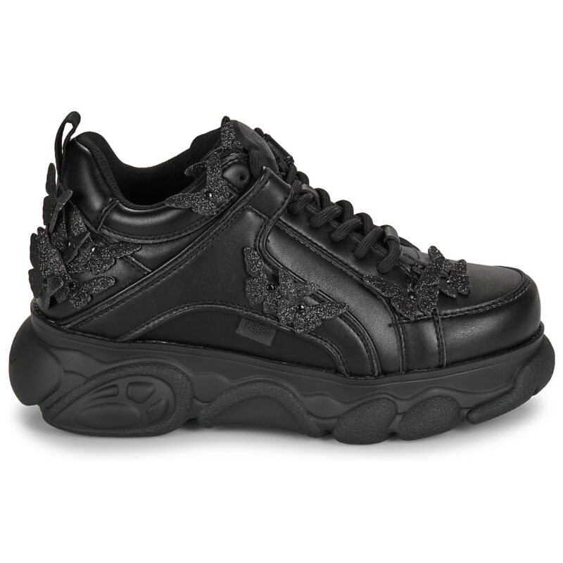 Buffalo  CLD CORIN BUTTERFLY  Nero -  Sneakers basse Donna - 2