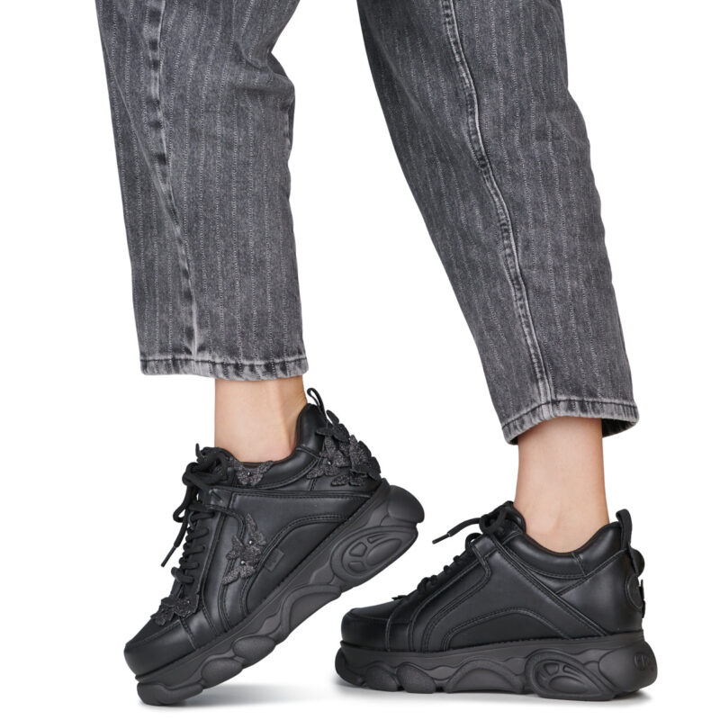 Buffalo  CLD CORIN BUTTERFLY  Nero -  Sneakers basse Donna - 8