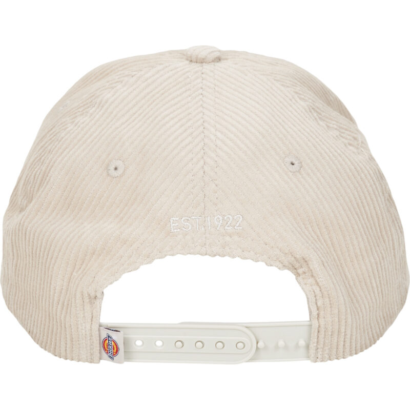Dickies HARDWICK CORDUROY CAP STONE Wei&szlig;e Damenkappen - 2