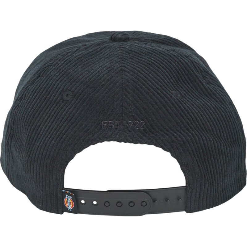 Cappellino  Dickies  HARDWICK CORD CAP 2 BLACK  Nero -  Cappellini Donna - 2