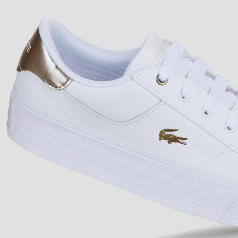 Lacoste ZIANE PLTAFORM Bianco Sneakers basse Donna - 4