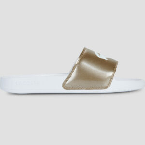 Lacoste SERVE SLIDES 0.0 Oro ciabatte Donna