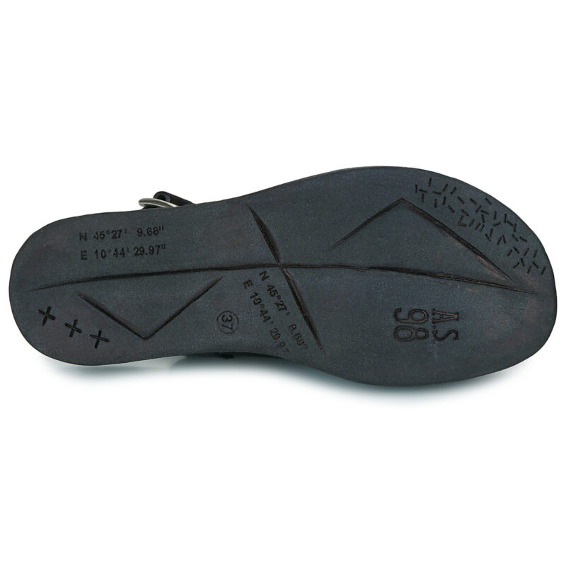 Airstep / Zuecos AS98 SPOON CLOG para mujer, color negro - 7
