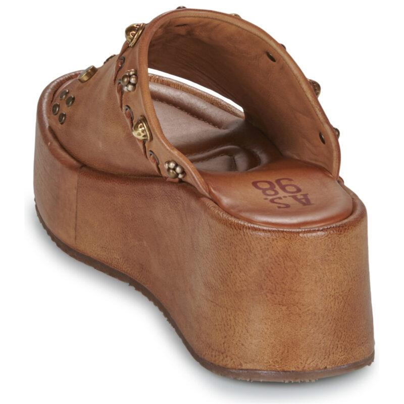 Airstep / A.S.98 MANOLA MULES Marrone Ciabatta Donna - 5