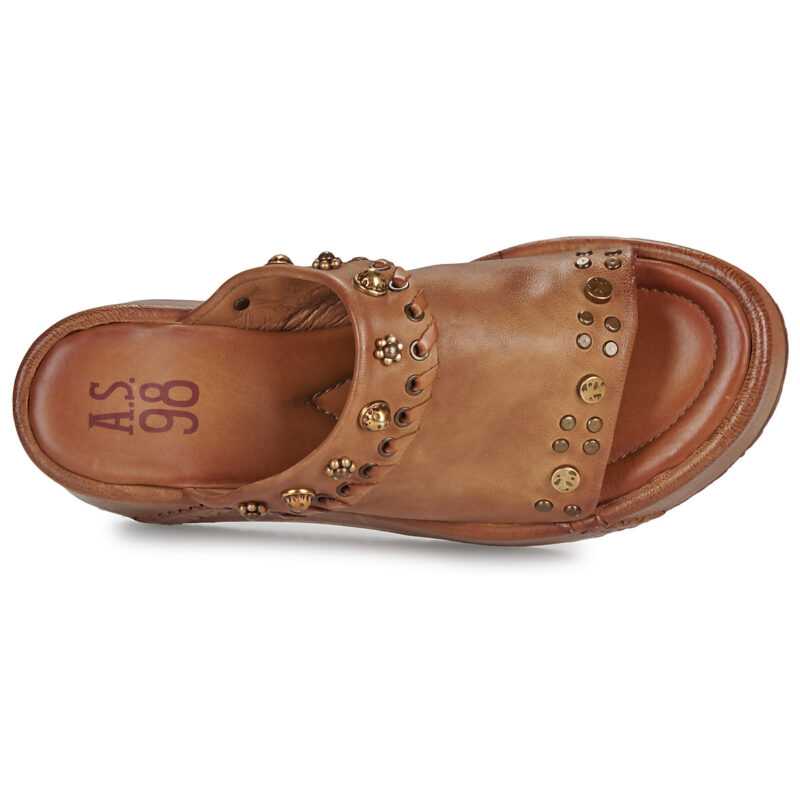 Airstep / A.S.98 MANOLA MULES Marrone Ciabatta Donna - 6