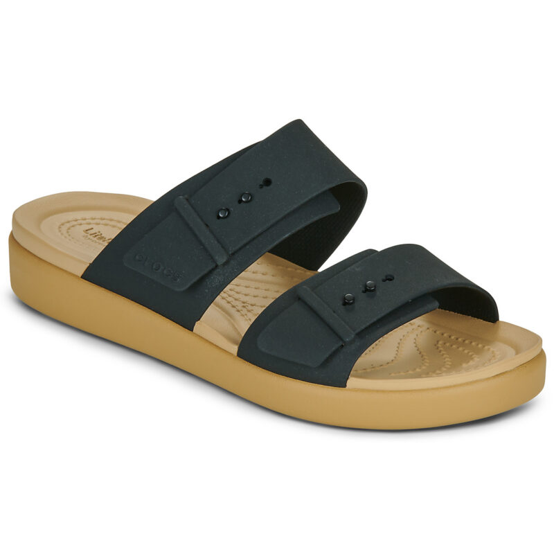 Crocs  BROOKLYN BUCKLE LOW LOW  Nero -  Ciabatta Donna - 1