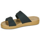 Crocs  BROOKLYN BUCKLE LOW LOW  Nero -  Ciabatta Donna - 4