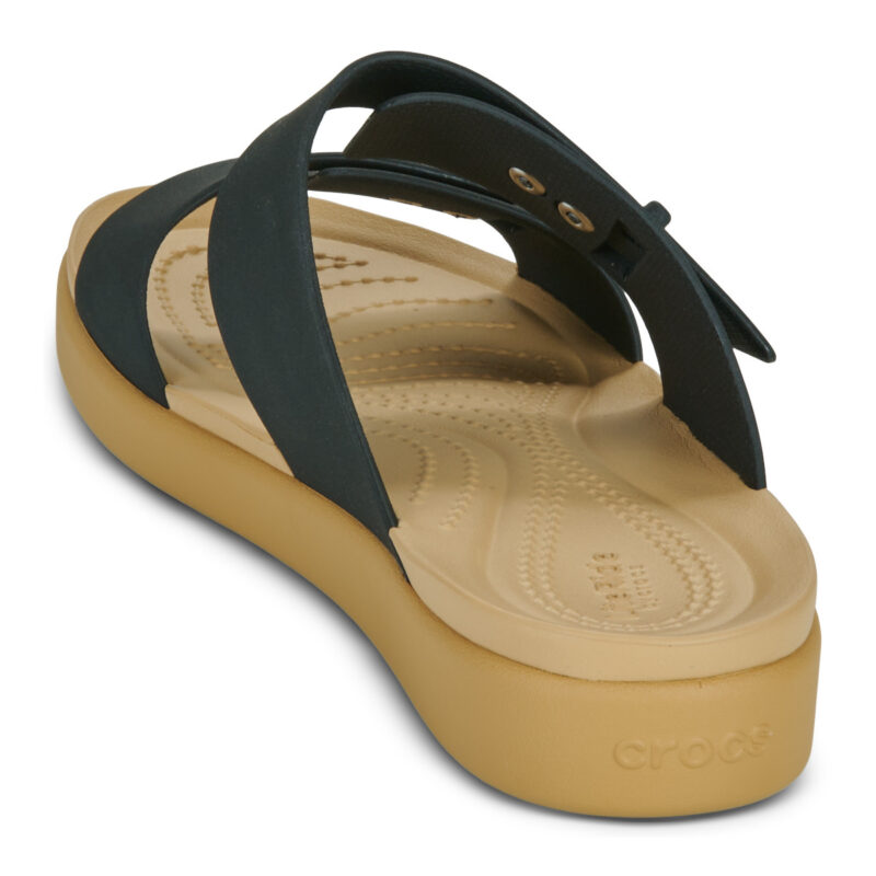 Crocs  BROOKLYN BUCKLE LOW LOW  Nero -  Ciabatta Donna - 5