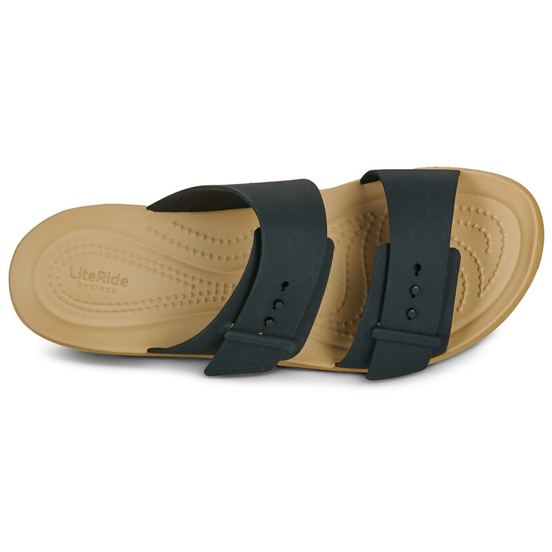 Crocs  BROOKLYN BUCKLE LOW LOW  Nero -  Ciabatta Donna - 6