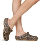 Crocs CLASSIC ANIMAL CLOG Marrone Zoccoli Donna - 8