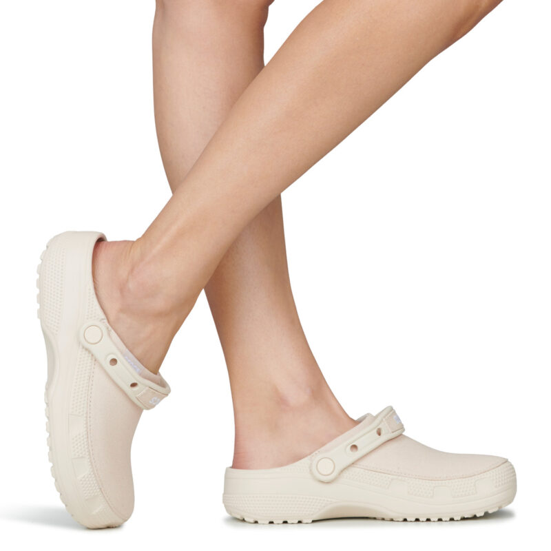 Crocs CLASSIC CRAFTED CLOG Beige Zoccoli Donna - 8