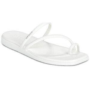Crocs MIAMI TOE LOOP SANDAL Bianco Infradito Donna