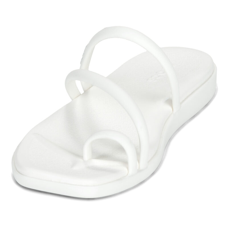 Crocs MIAMI TOE LOOP SANDAL Bianco Infradito Donna - 3