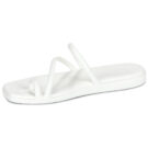 Crocs MIAMI TOE LOOP SANDAL Bianco Infradito Donna - 4