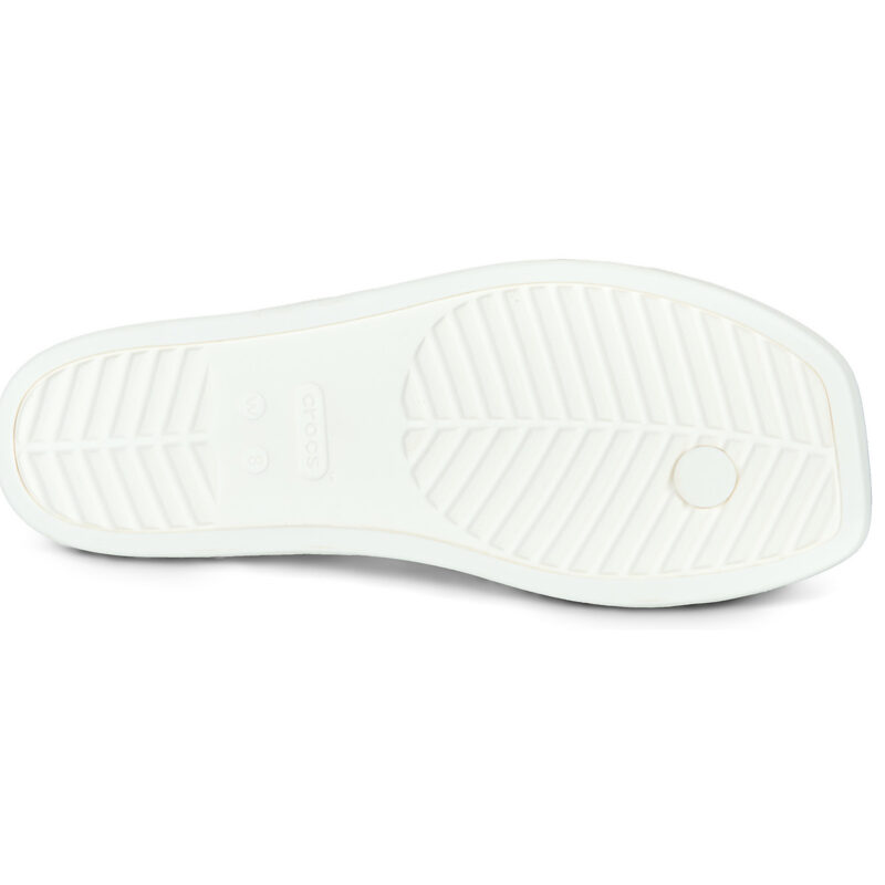 Crocs MIAMI TOE LOOP SANDAL Bianco Infradito Donna - 7