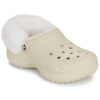 Crocs  CLASSIC PLATFORM FUZZ LINED CG  Bianco -  Zoccoli Donna