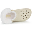 Crocs CLASSIC PLATFORM FUZZ LINED CG Bianco Zoccoli Donna - 6