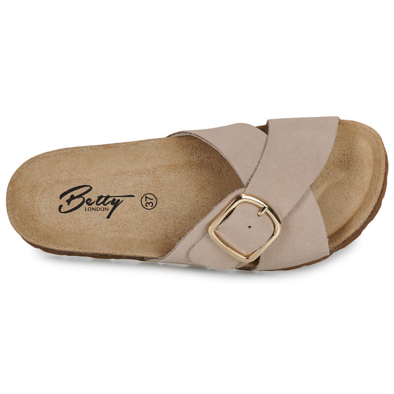 Betty London NOUR Beige Ciabatta Donna - 6