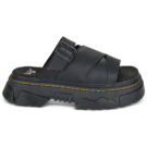 Dr. Martens Mattison Slide Sandal Black Athena Nero Ciabatta Donna - 2