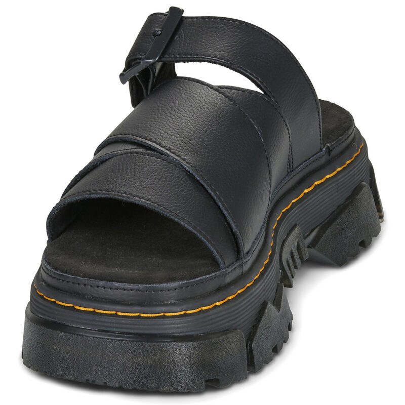 Dr. Martens Mattison Slide Sandal Black Athena Nero Ciabatta Donna - 3