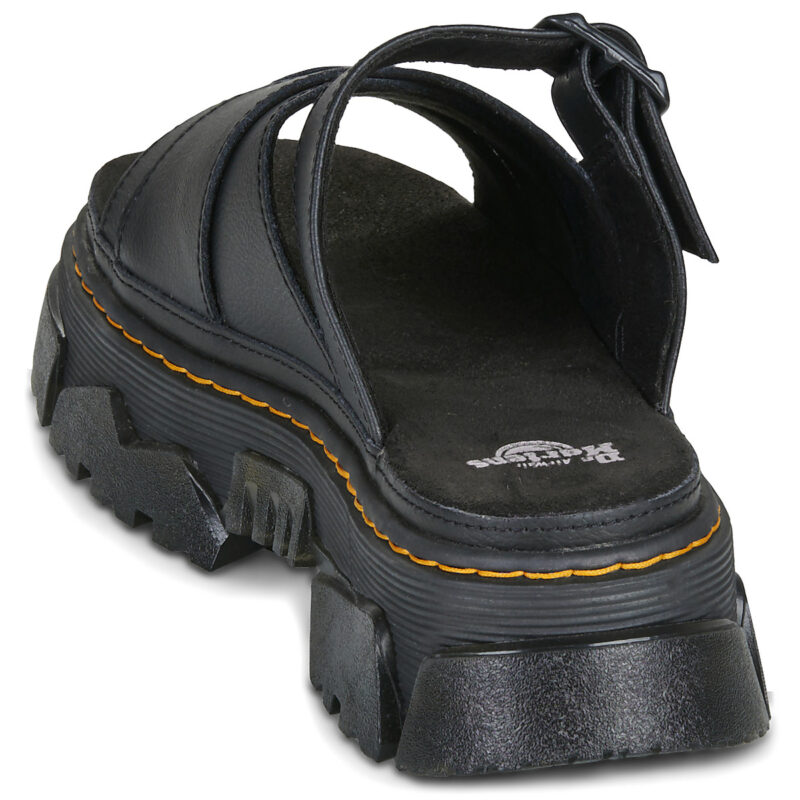 Dr. Martens Mattison Slide Sandal Black Athena Nero Ciabatta Donna - 5