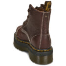 Dr. Martens Sinclair Flower Dark Brown Grizzly Marrone Stivaletti Donna - 5