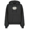 Sudaderas con capucha Vans OVAL LOGO RETRO PO Negro Sudaderas con capucha Mujer