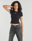 T-shirt Vans CAMERON TEE Nero T-shirt maniche corte Donna - 2