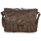 Uomo Casual Attitude NUDILE Marrone Borsa bisaccia Uomo - 1
