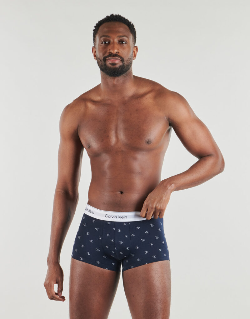 Boxer Calvin Klein Jeans LOW RISE TRUNK X3 Multicolore Boxer Uomo - 2