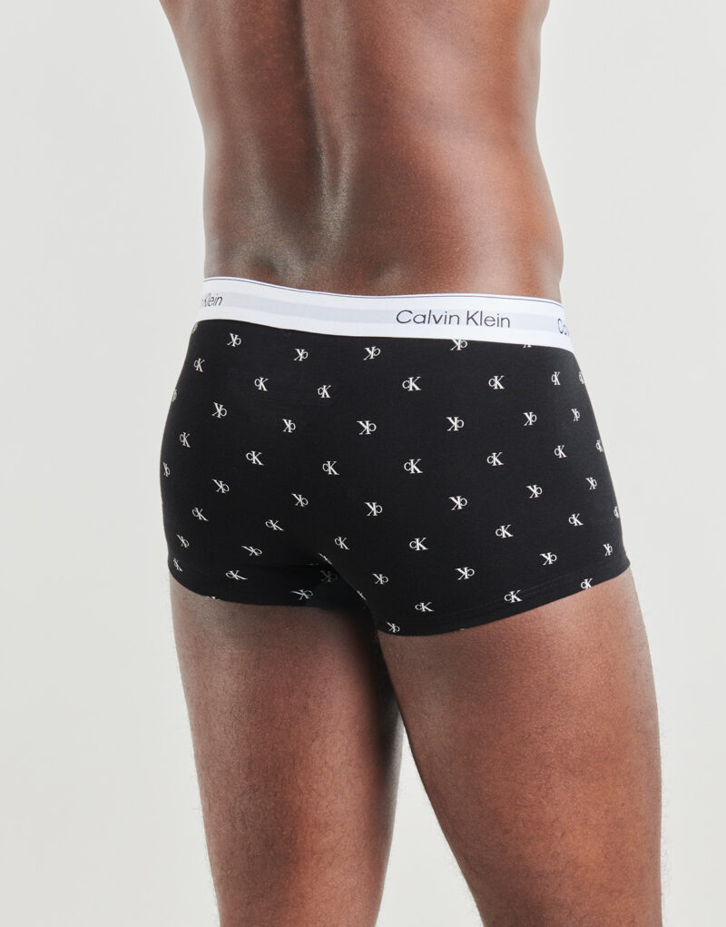 Boxer Calvin Klein Jeans LOW RISE TRUNK X3 Nero Boxer Uomo - 4