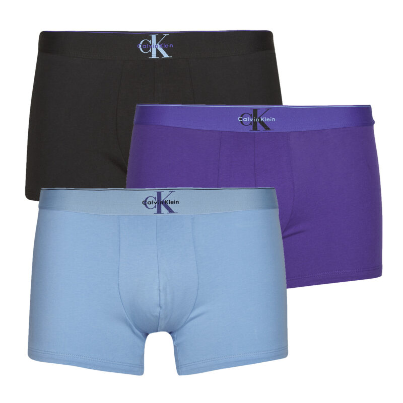 Boxer Calvin Klein Jeans TRUNK X3 Black Men's Boxer Shorts - 1