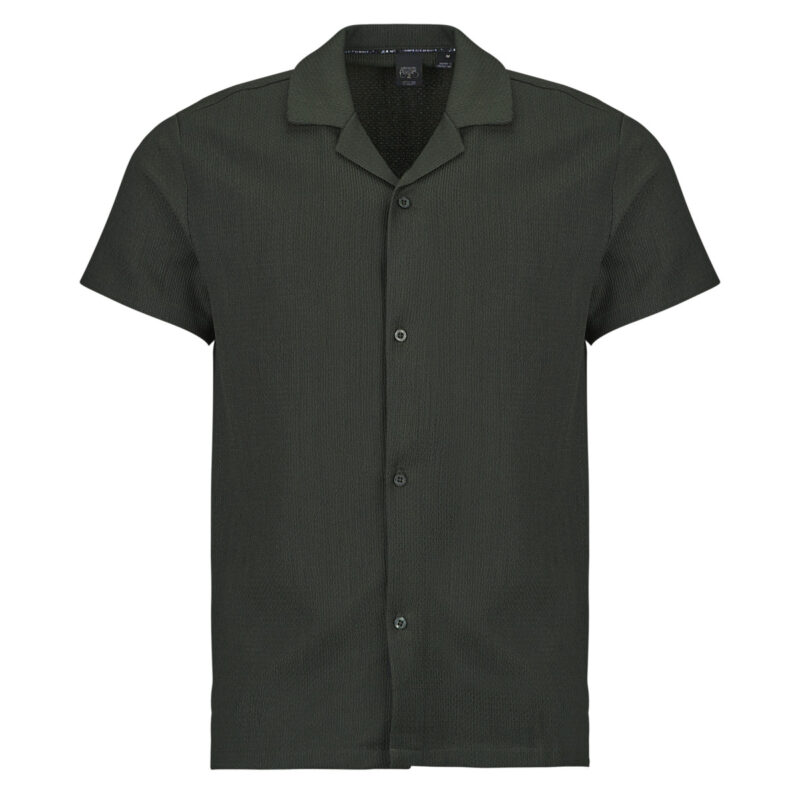 Camicia a maniche corte  Le Temps des Cerises  LARIS  Kaki -  Camicie a maniche corte Uomo - 1