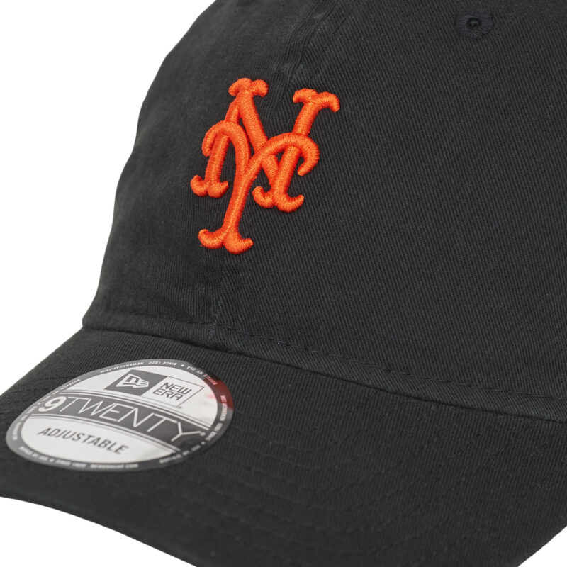 Cappellino New Era WASHED SCRIPT 9TWENTY® NEW YORK METS Nero Cappellini Uomo - 3