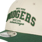 Cappellino New Era WORDMARK 9FORTY® MC LOS ANGELES DODGERS Verde Cappellini Uomo - 3