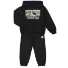 Completo ragazzo Converse CHEST STRIPE W SNKR GFX PO SET Nero Completo Bambino - 1