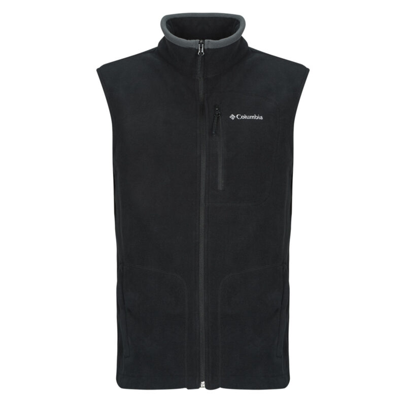 Columbia FAST TREK FLEECE VEST Black Men's Sweatshirts - 1