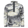 Columbia Herren-Sweatshirt HELVETIA II mit Print, halber Druckknopfverschluss, Fleece, Grau, Columbia 198711998348